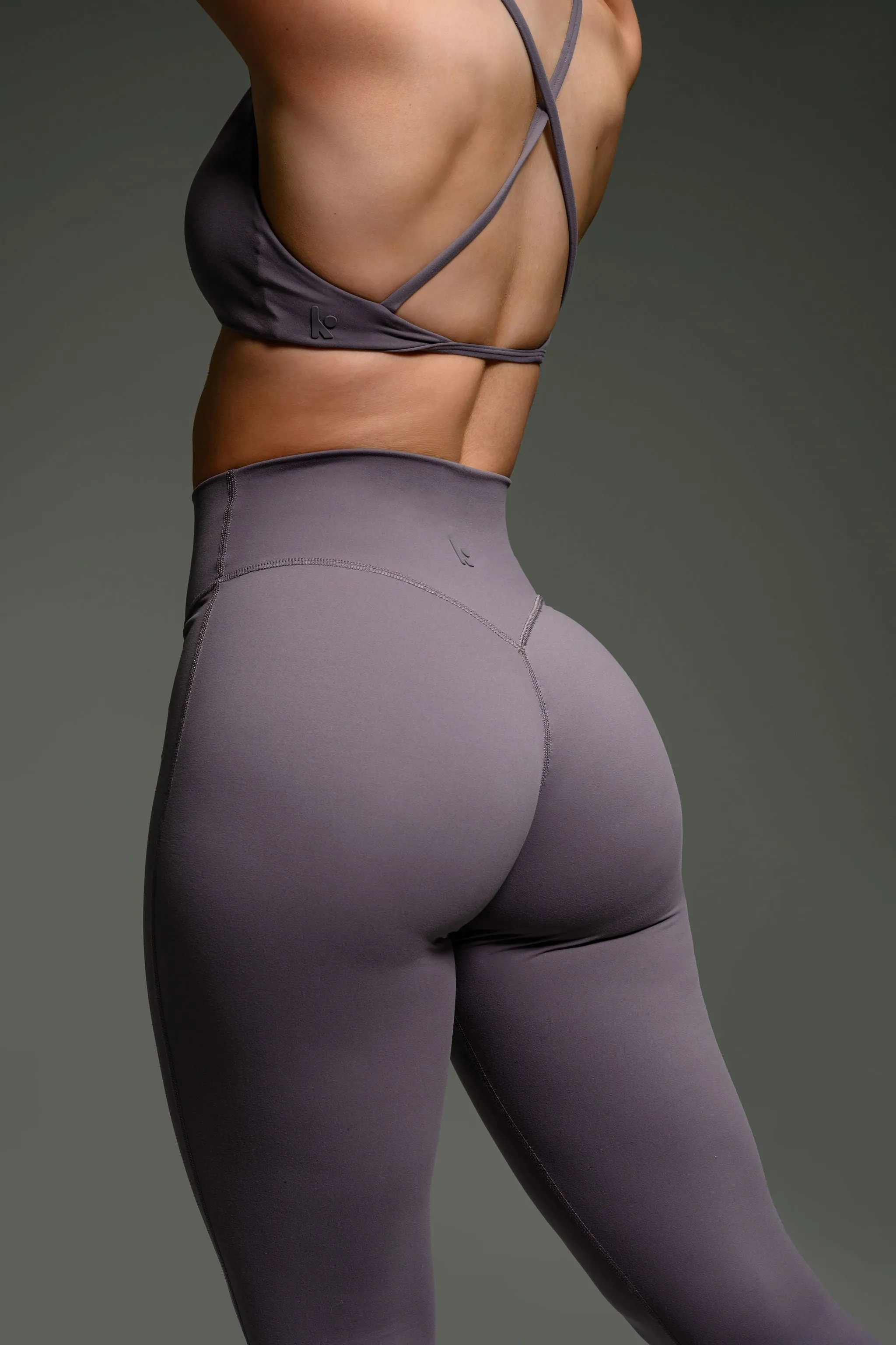 Alura V-Line Leggings - Shark sold by Kamo Fitness product image thumbnail 4