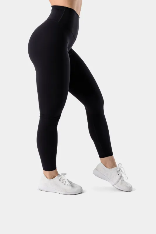 FeatherLite Enhance Leggings 27" - Black sold by Kamo Fitness