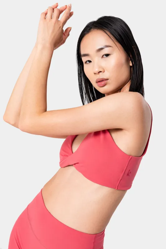 Selene Sports Bra - Holly Berry sold by Kamo Fitness