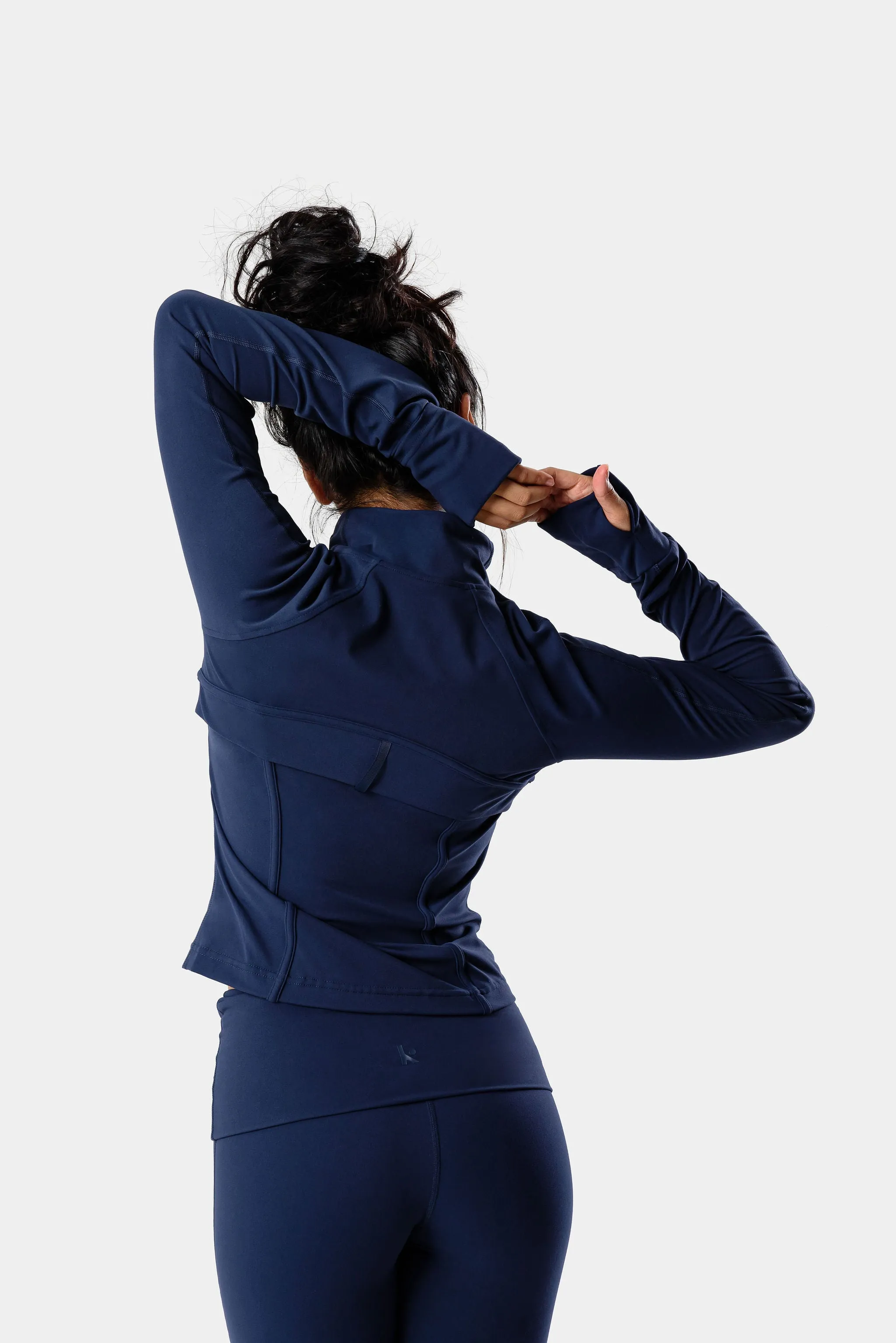 Serenity Nyla Jacket - Dark Iris sold by Kamo Fitness product image thumbnail 4