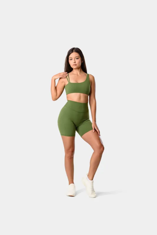 Serenity Shorts 6" - Jade Green sold by Kamo Fitness