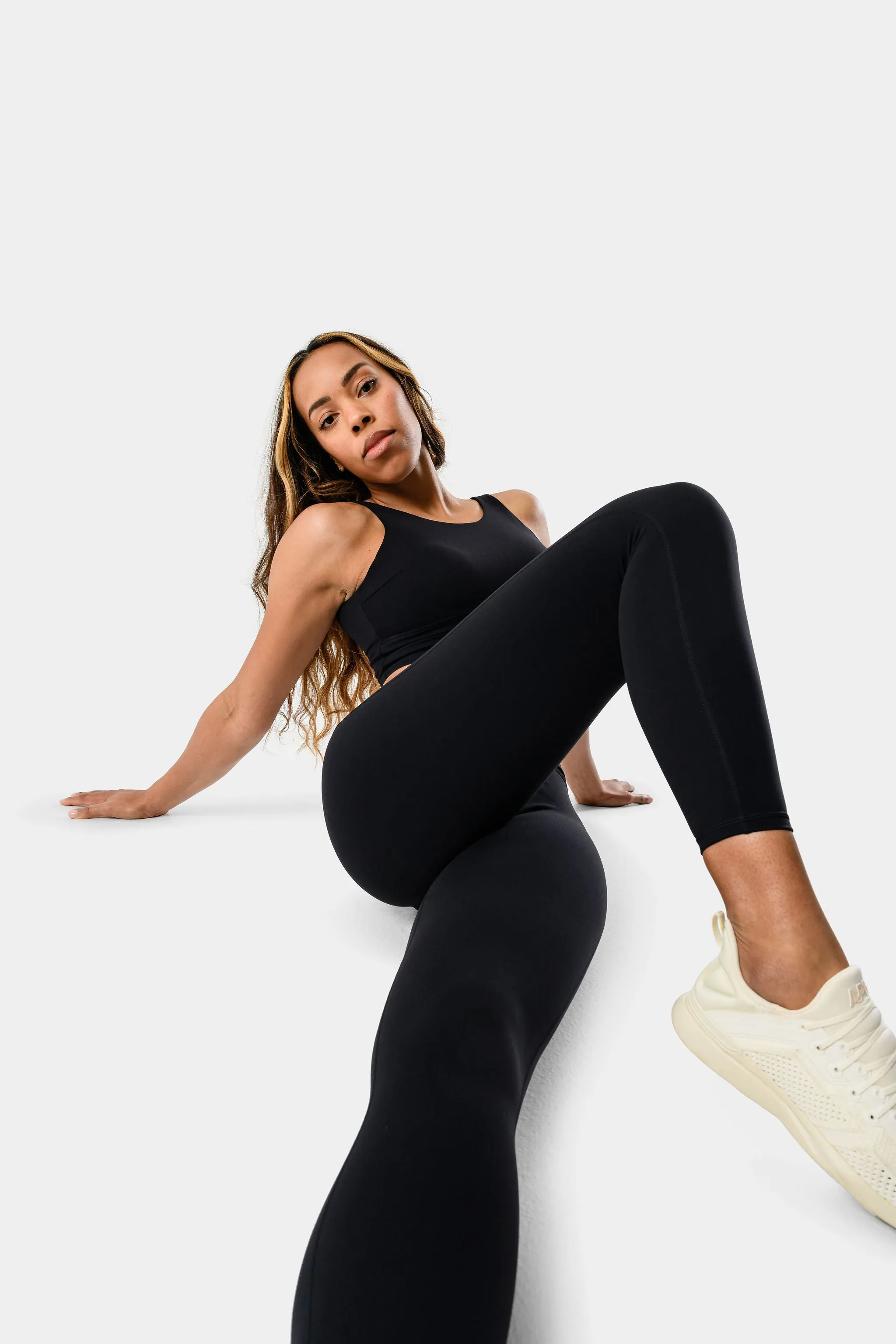 Alura Wrapped Leggings - Black sold by Kamo Fitness product image thumbnail 5