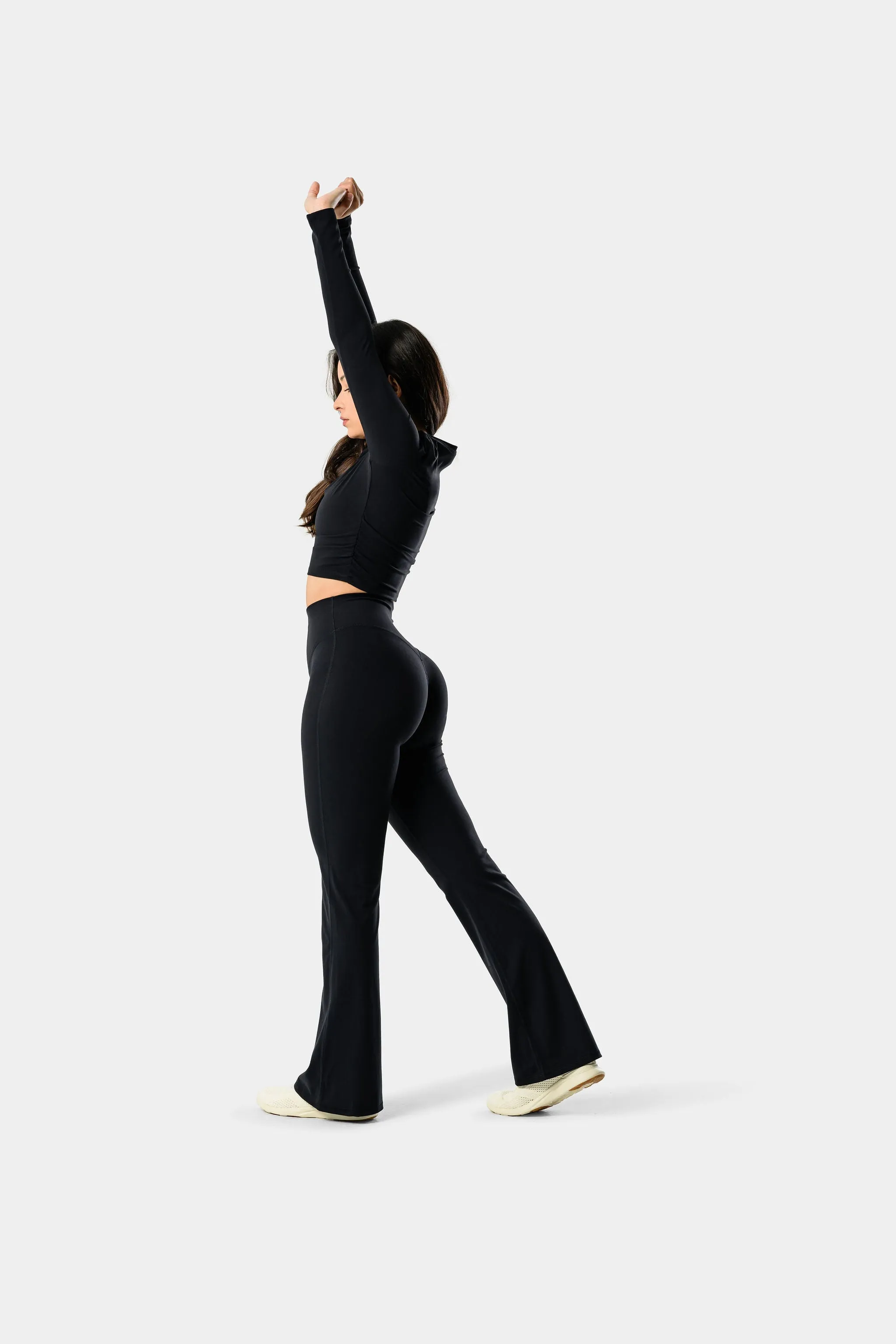 Alura V-Line Flare Leggings 31” - Black sold by Kamo Fitness product image thumbnail 2