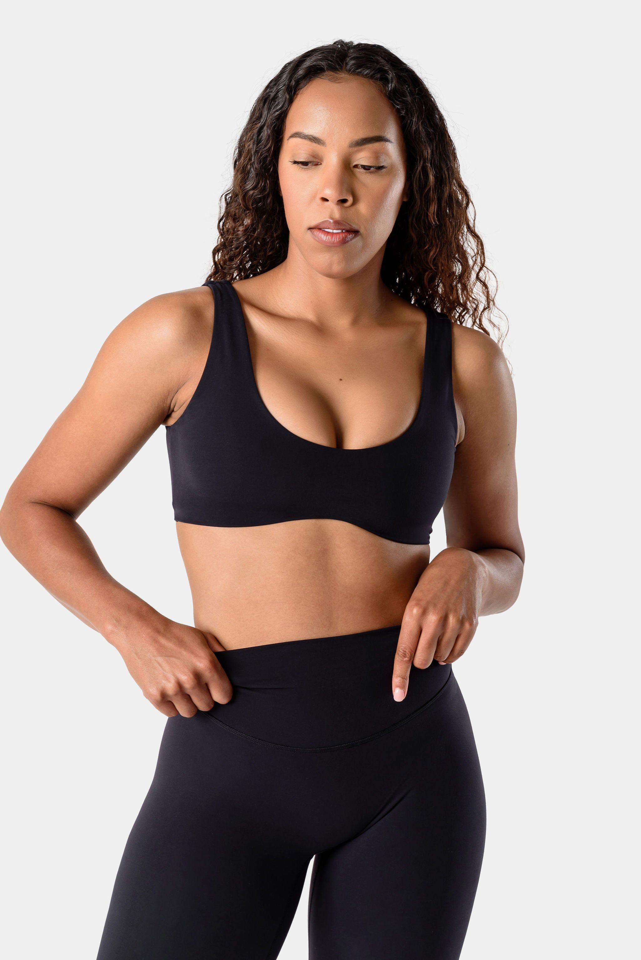 FeatherLite Cleo Sports Bra - Black sold by Kamo Fitness product image thumbnail 4