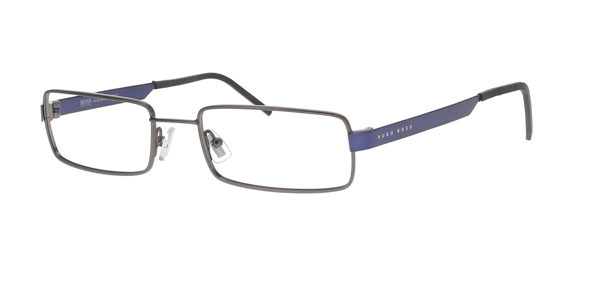 Preloved Rectangle Gunmetal Boss Frame sold by Fashion Eyewear