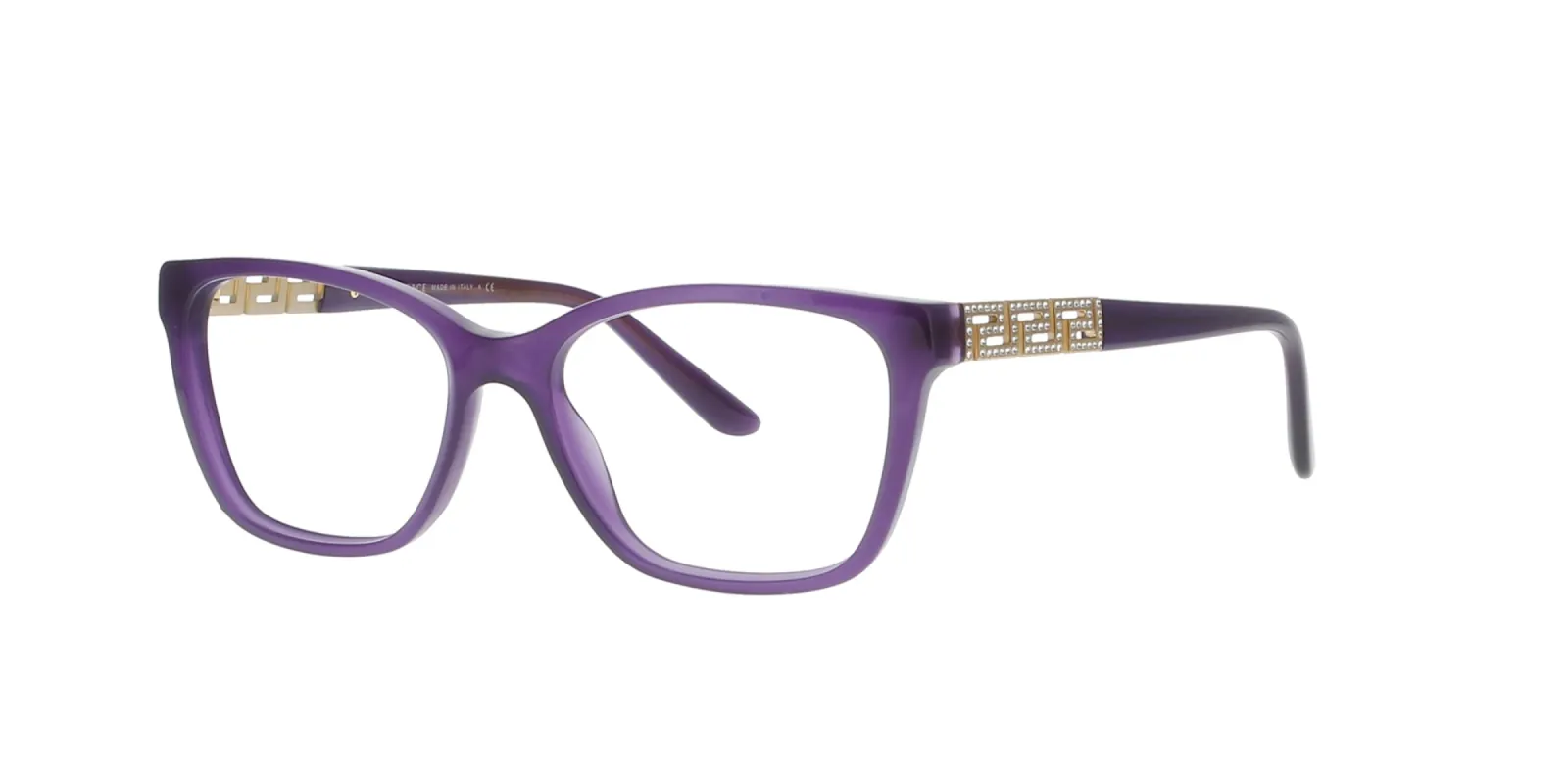 Glossy Purple Versace Frame sold by Fashion Eyewear