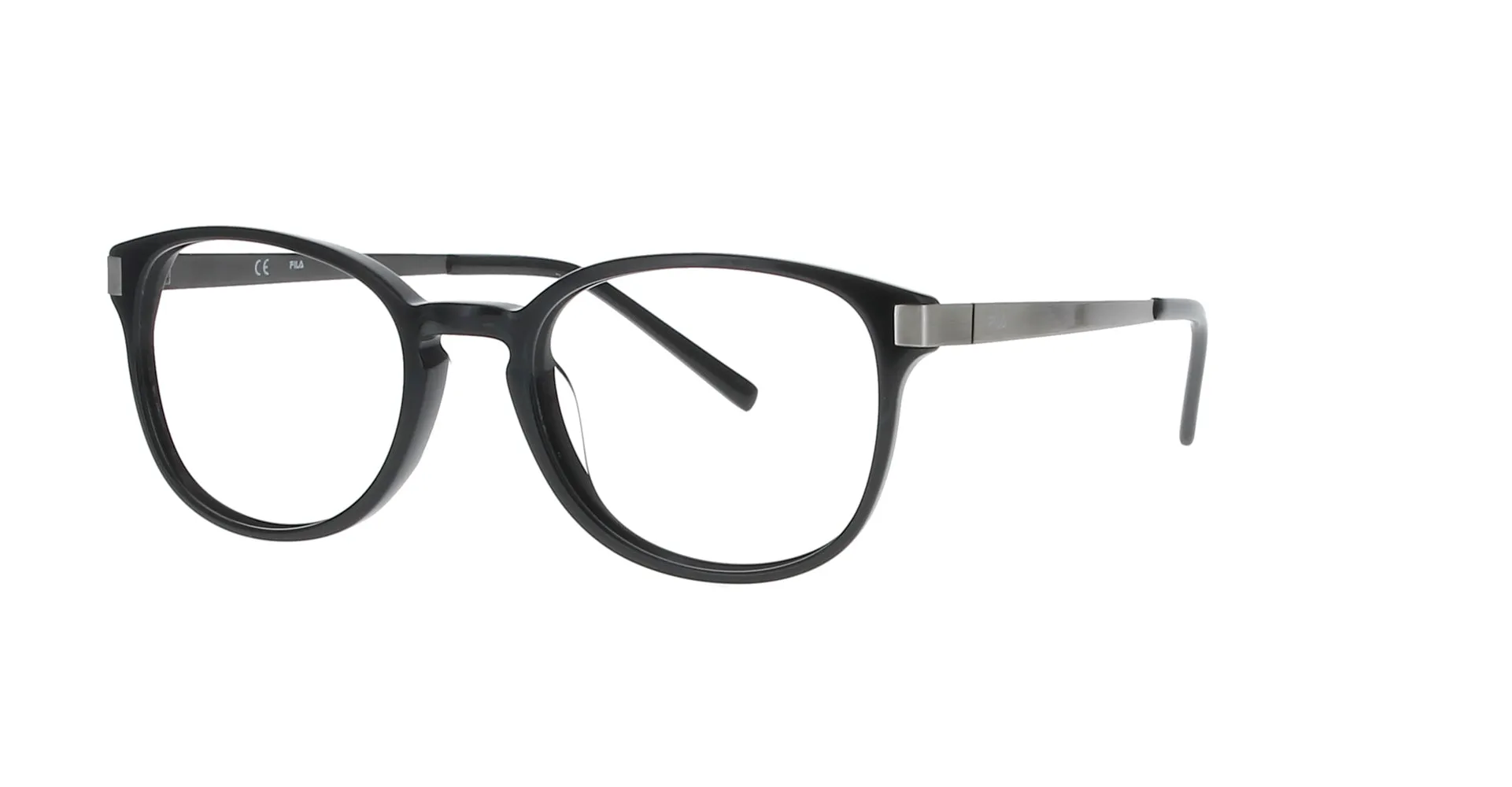 Glossy Black Fila Frame sold by Fashion Eyewear