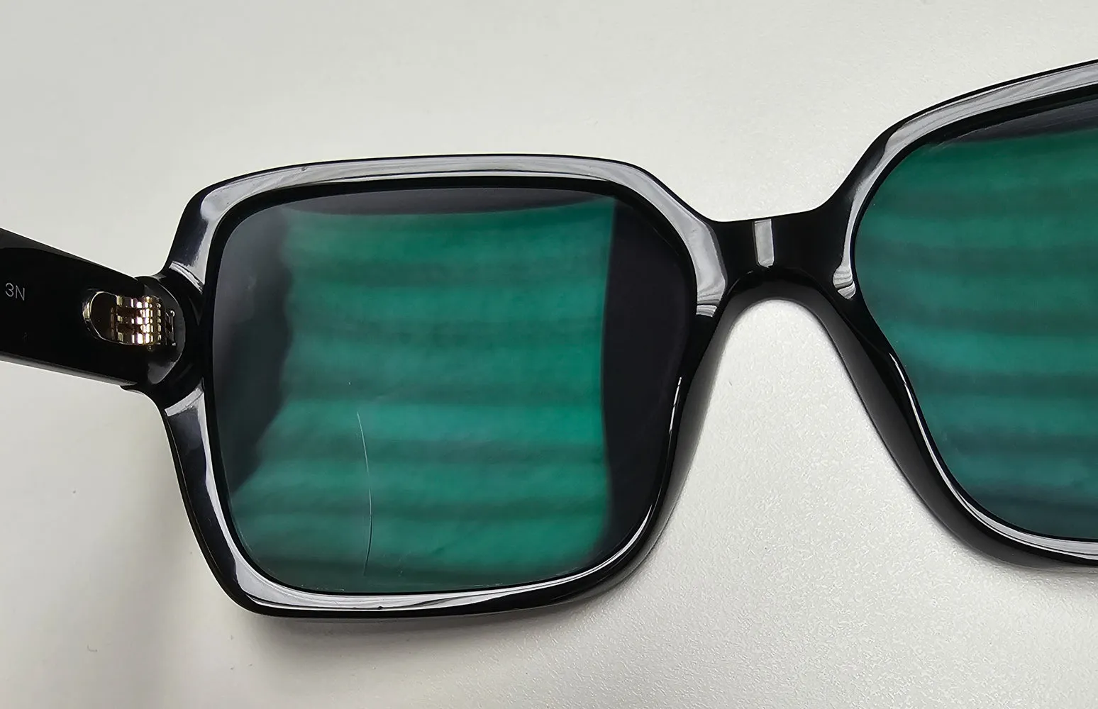 Black Square Chanel Sunglasses sold by Fashion Eyewear product image thumbnail 4