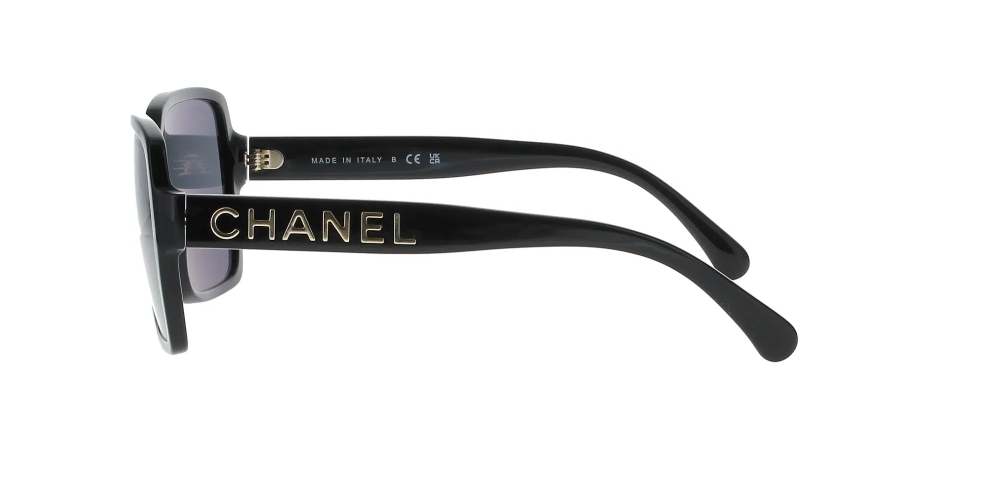 Black Square Chanel Sunglasses sold by Fashion Eyewear product image thumbnail 3