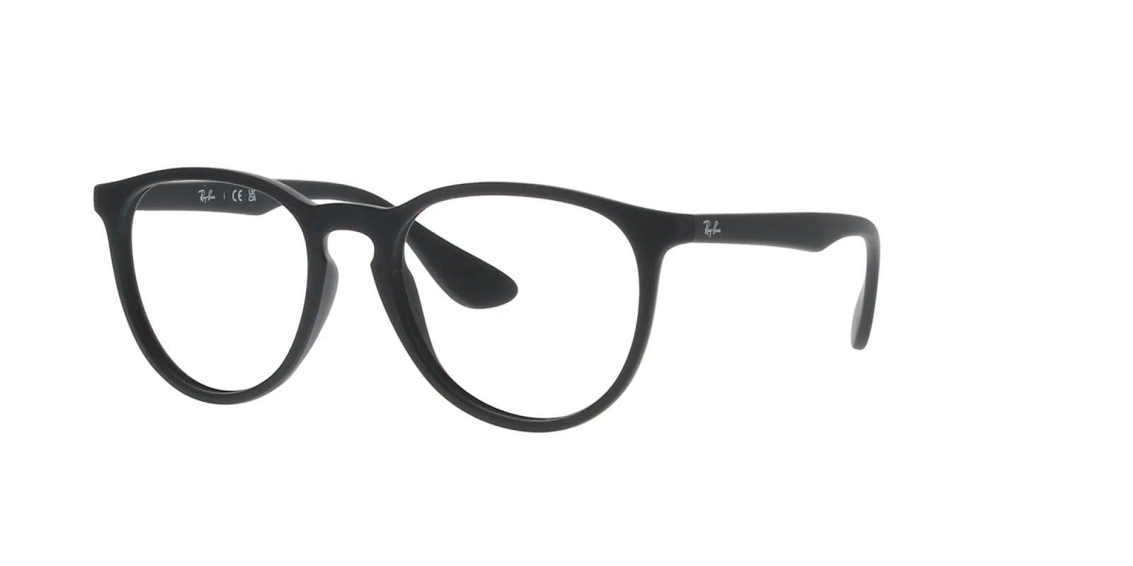 Round Rubber Black Rayban Frame sold by Fashion Eyewear