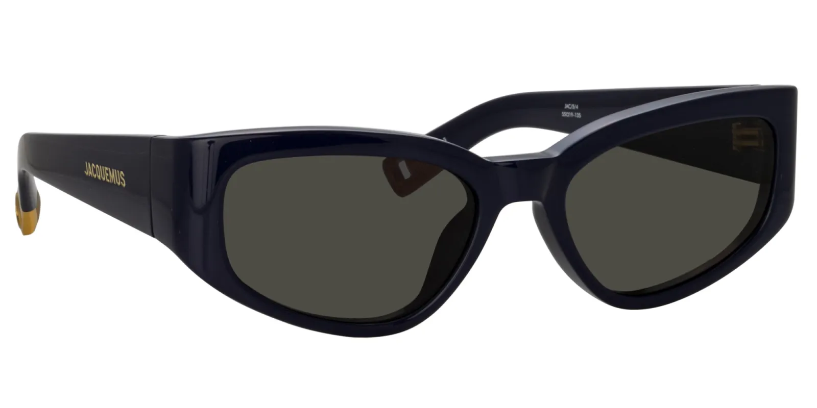 【送料&関税込】Jacquemus Azzurro - Black Sunglasses - Unise Azzurro Rectangular Sunglasses in Light Blue by Jacquemus