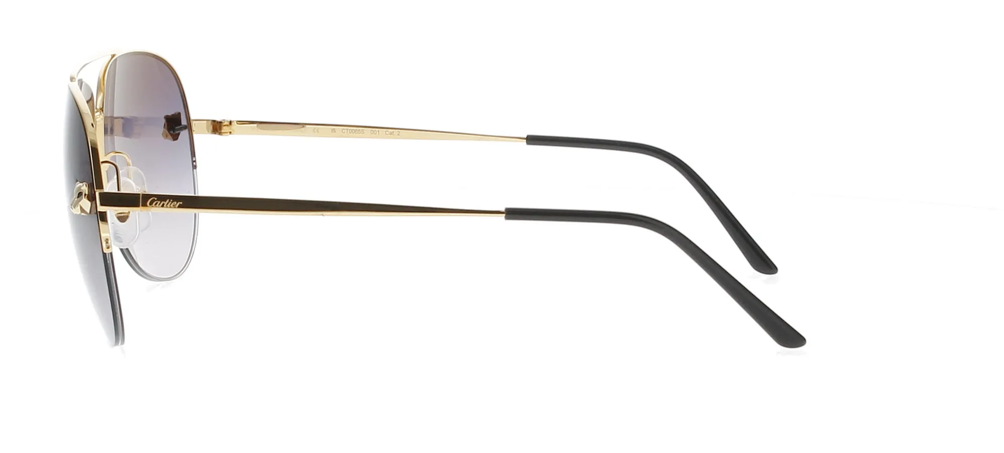 Cartier Panthere Pilot CT0065S sold by Fashion Eyewear product image thumbnail 3