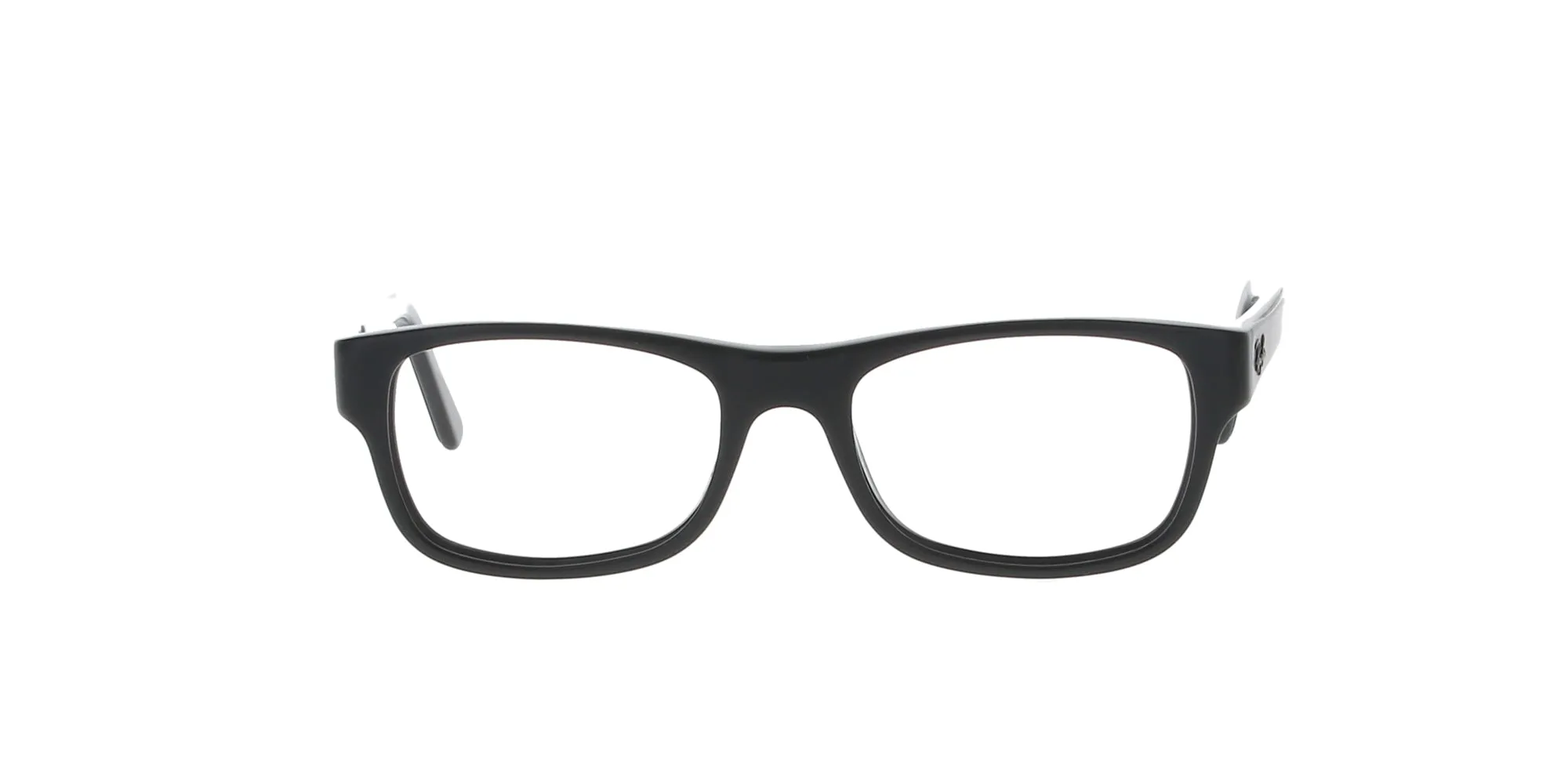 Black Rectangle Rayban Frame sold by Fashion Eyewear product image thumbnail 2
