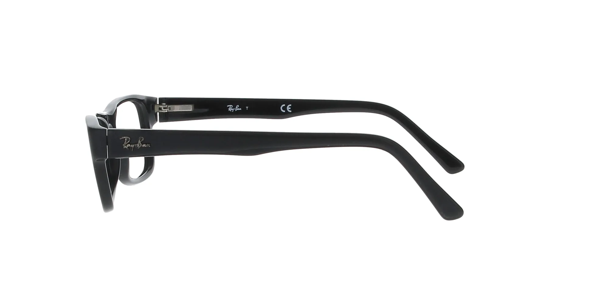 Black Rectangle Rayban Frame sold by Fashion Eyewear product image thumbnail 3