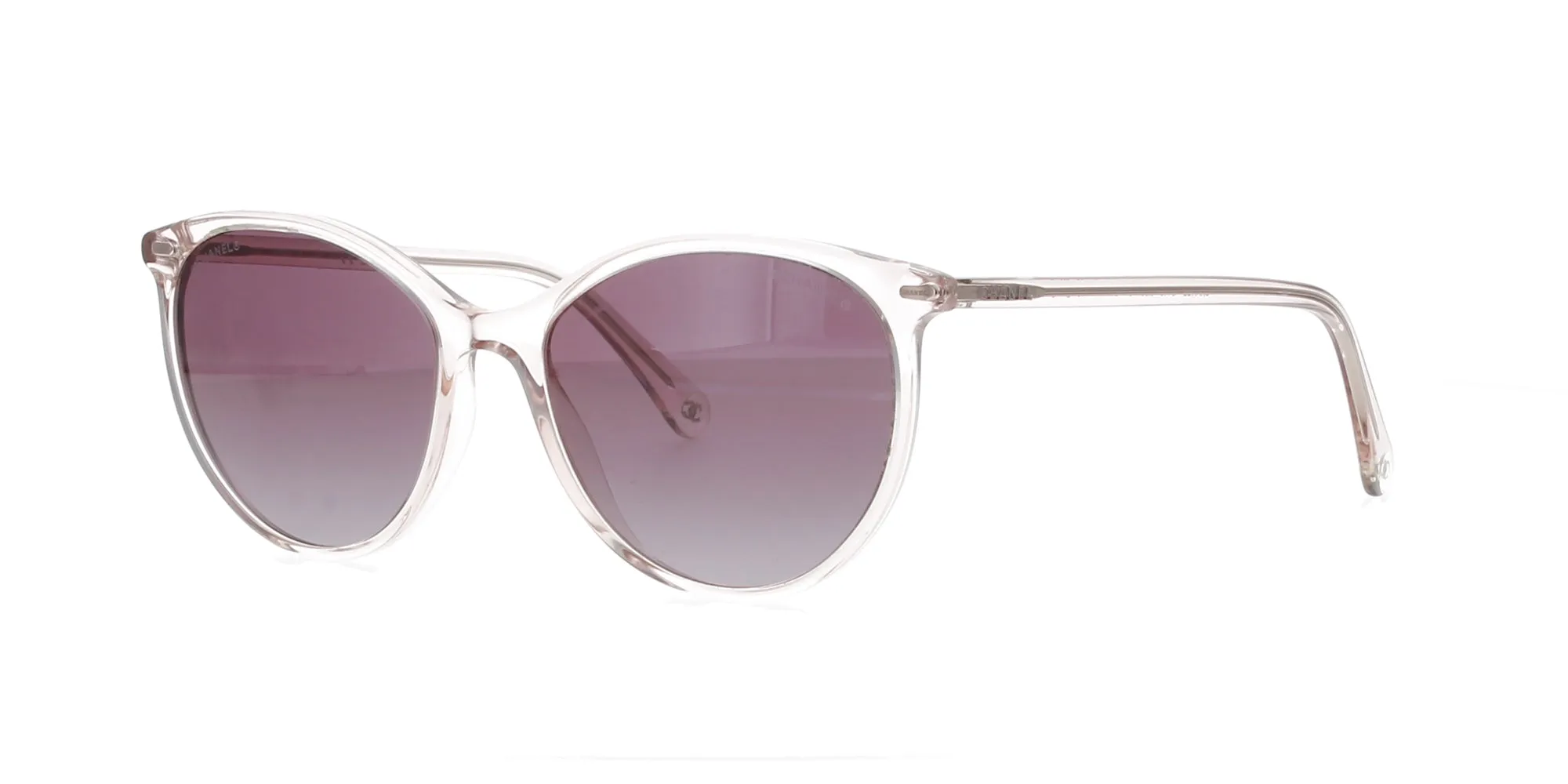 Pink Round Chanel Sunglasses sold by Fashion Eyewear