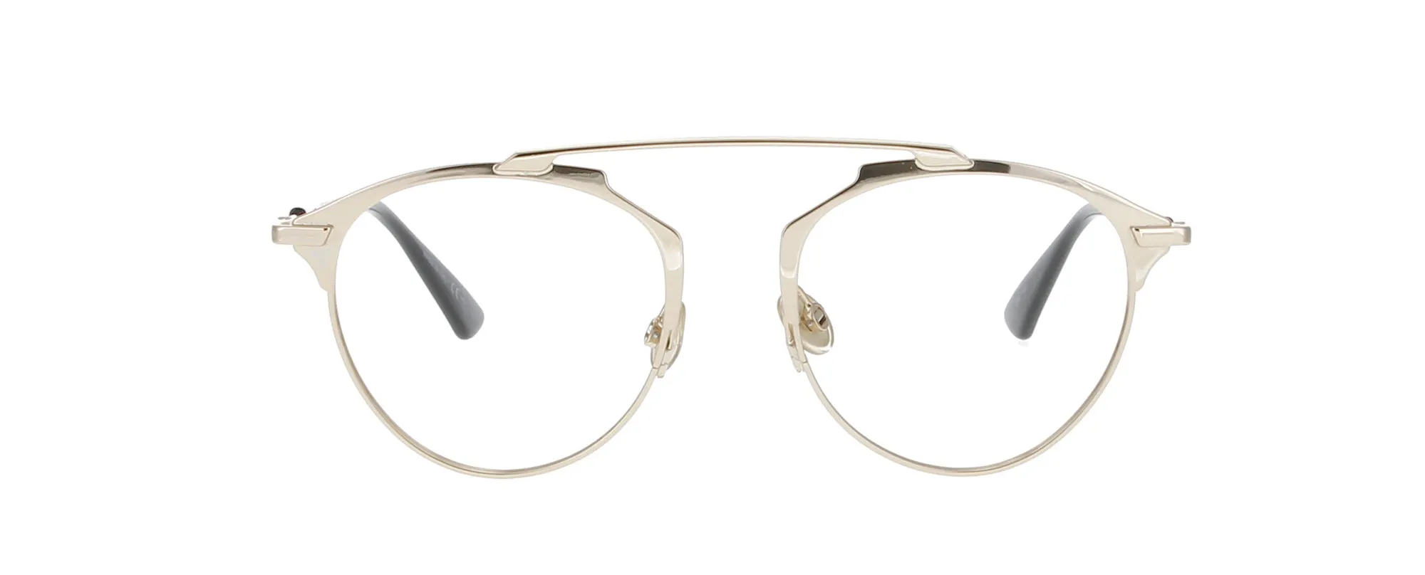 Preloved Gold Round Metal Dior Frame sold by Fashion Eyewear product image thumbnail 2