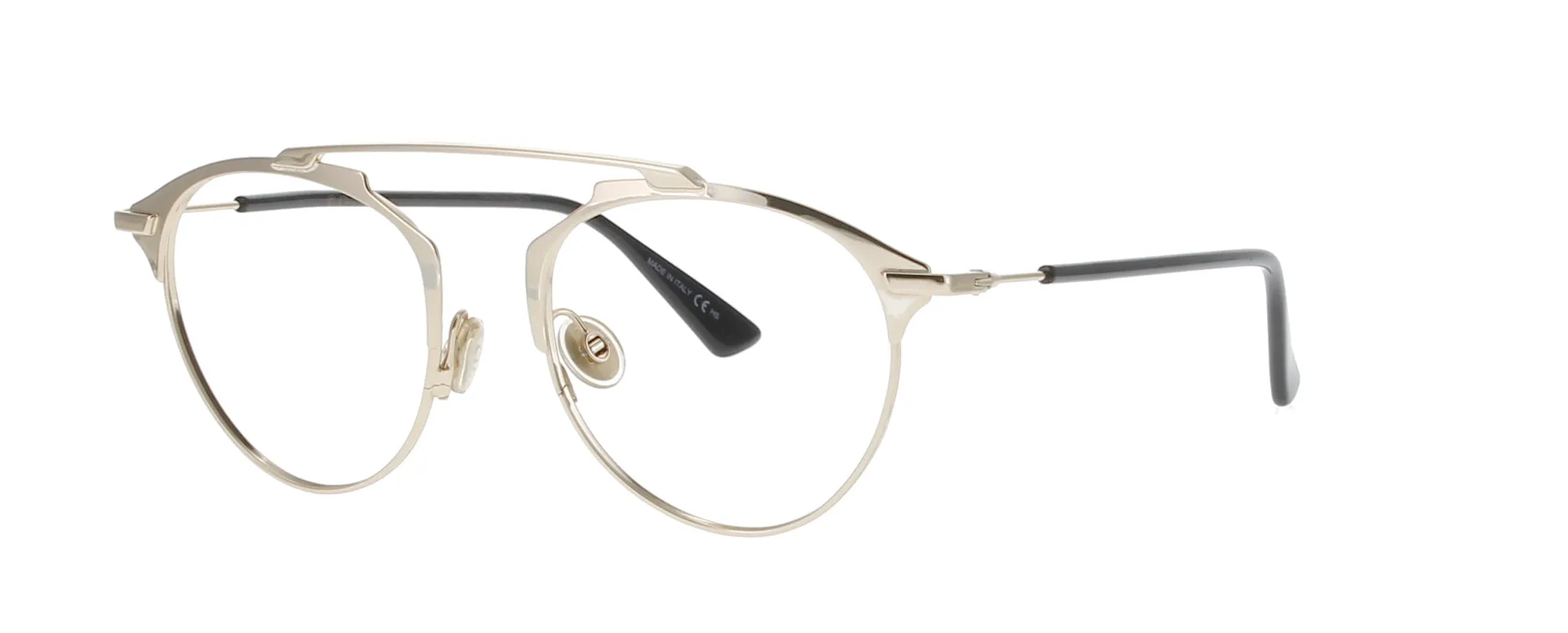 Preloved Gold Round Metal Dior Frame sold by Fashion Eyewear