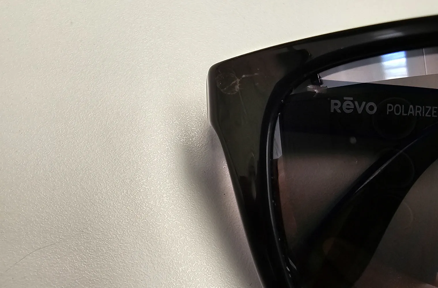 Black and Blue Revo Polarised Otis Sunglasses sold by Fashion Eyewear product image thumbnail 4