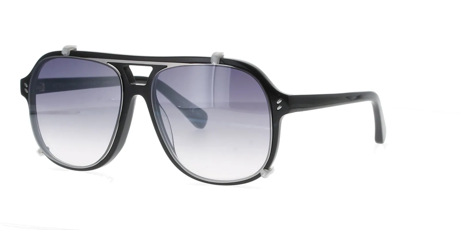Stella McCartney Glasses with Clip-On Sunglasses sold by Fashion Eyewear