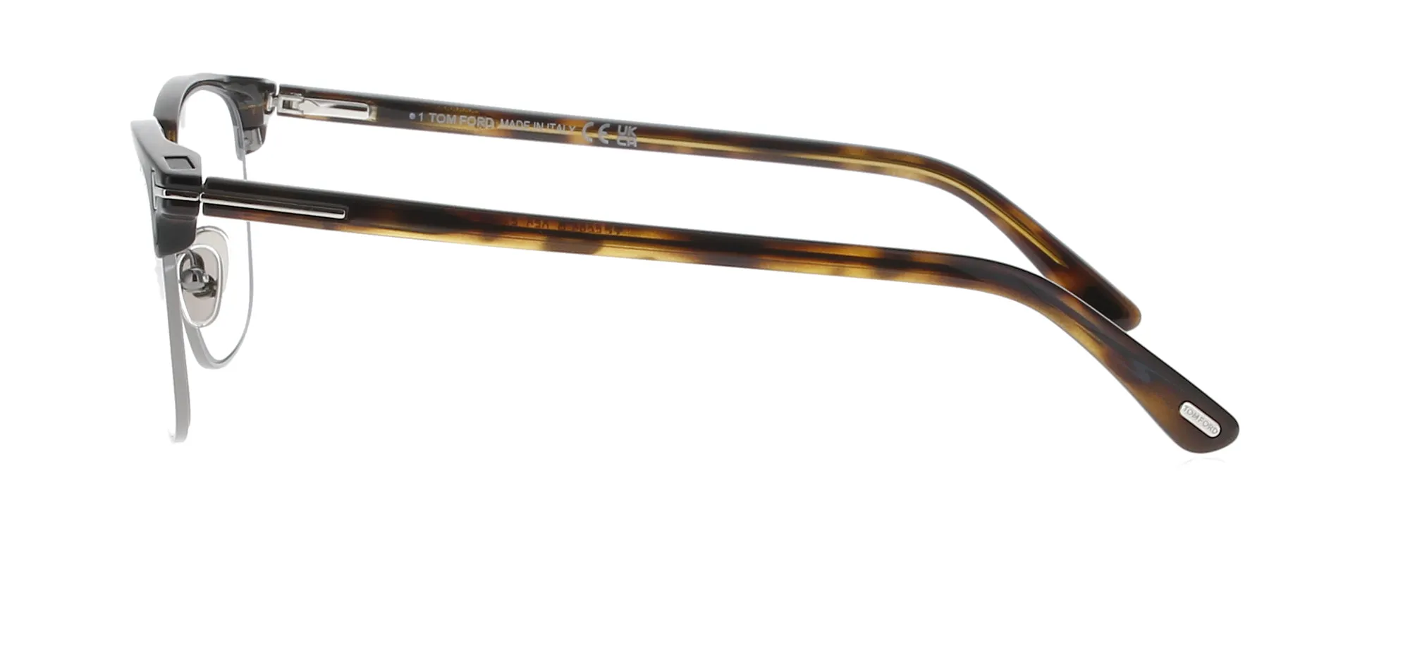 Dark Havana and Metal Tom Ford New Frame sold by Fashion Eyewear product image thumbnail 3