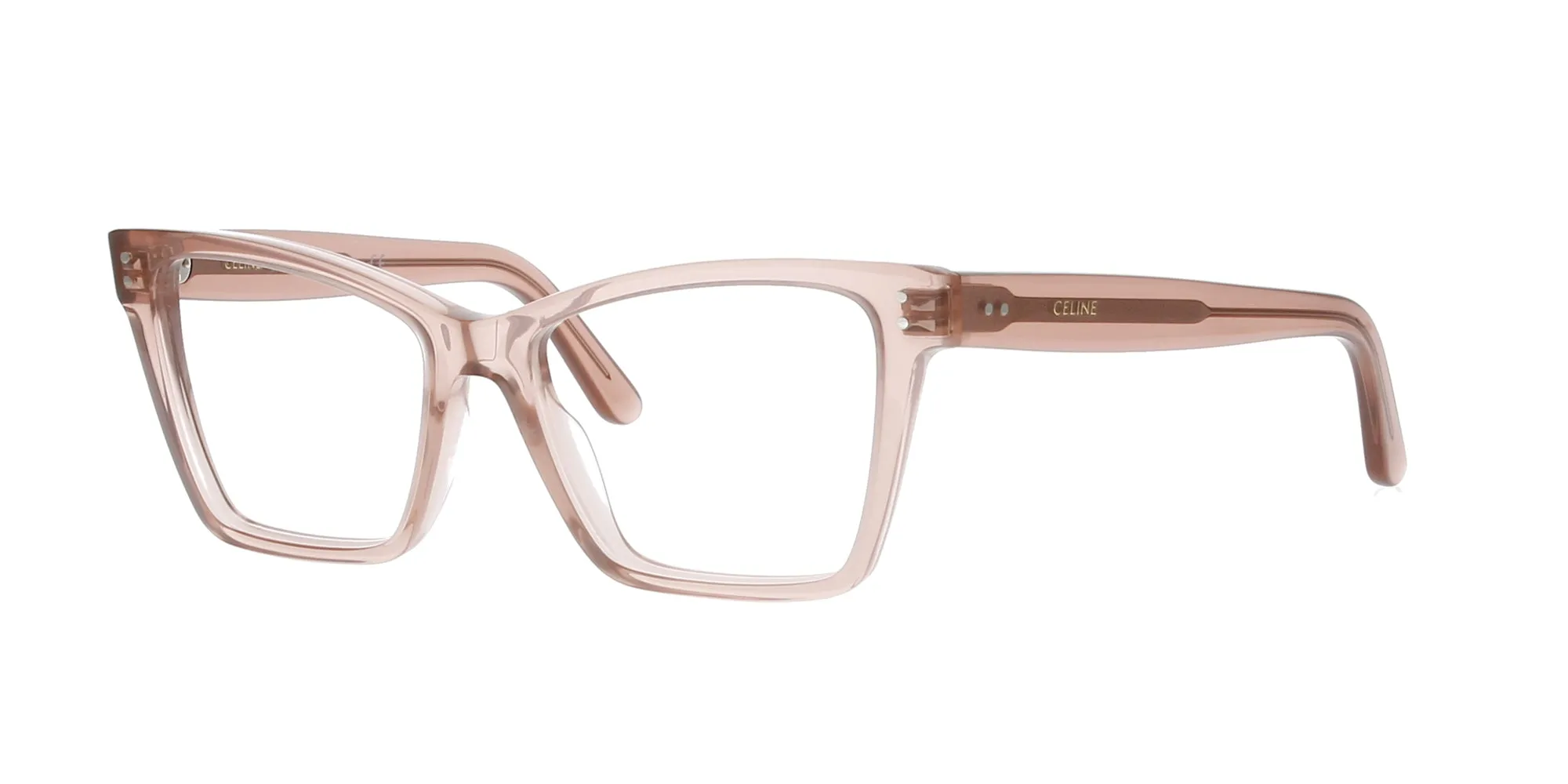 Pink Crystal Square Celine Frame sold by Fashion Eyewear