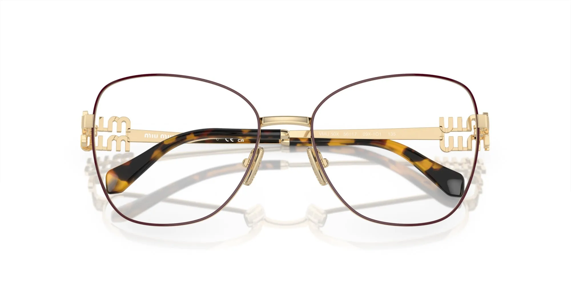 Miu Miu VMU50X sold by Fashion Eyewear product image thumbnail 5