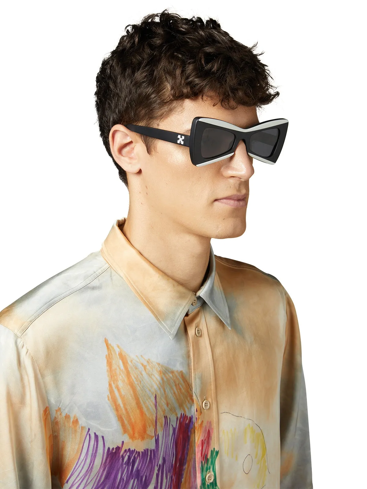 Off-White Nashville OERI070 sold by Fashion Eyewear product image thumbnail 3