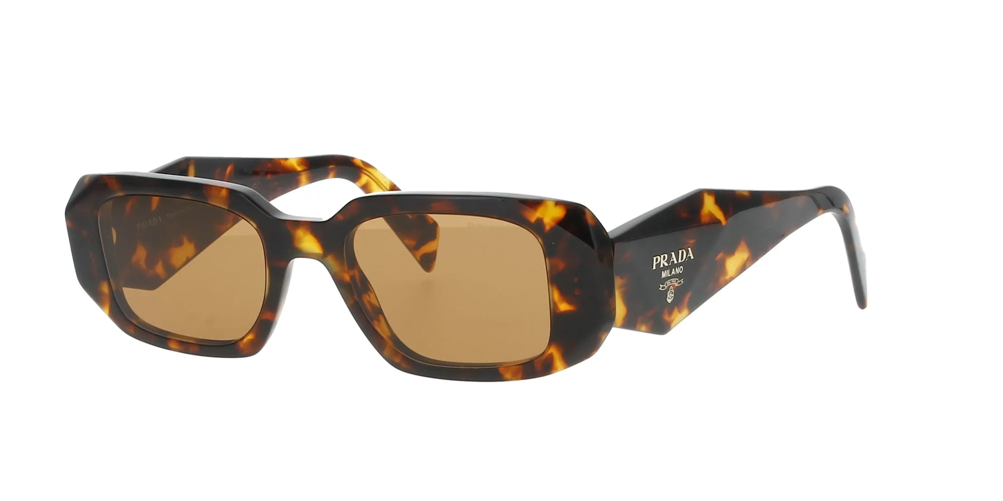 Bold Honey Tortoise Prada Sunglasses sold by Fashion Eyewear