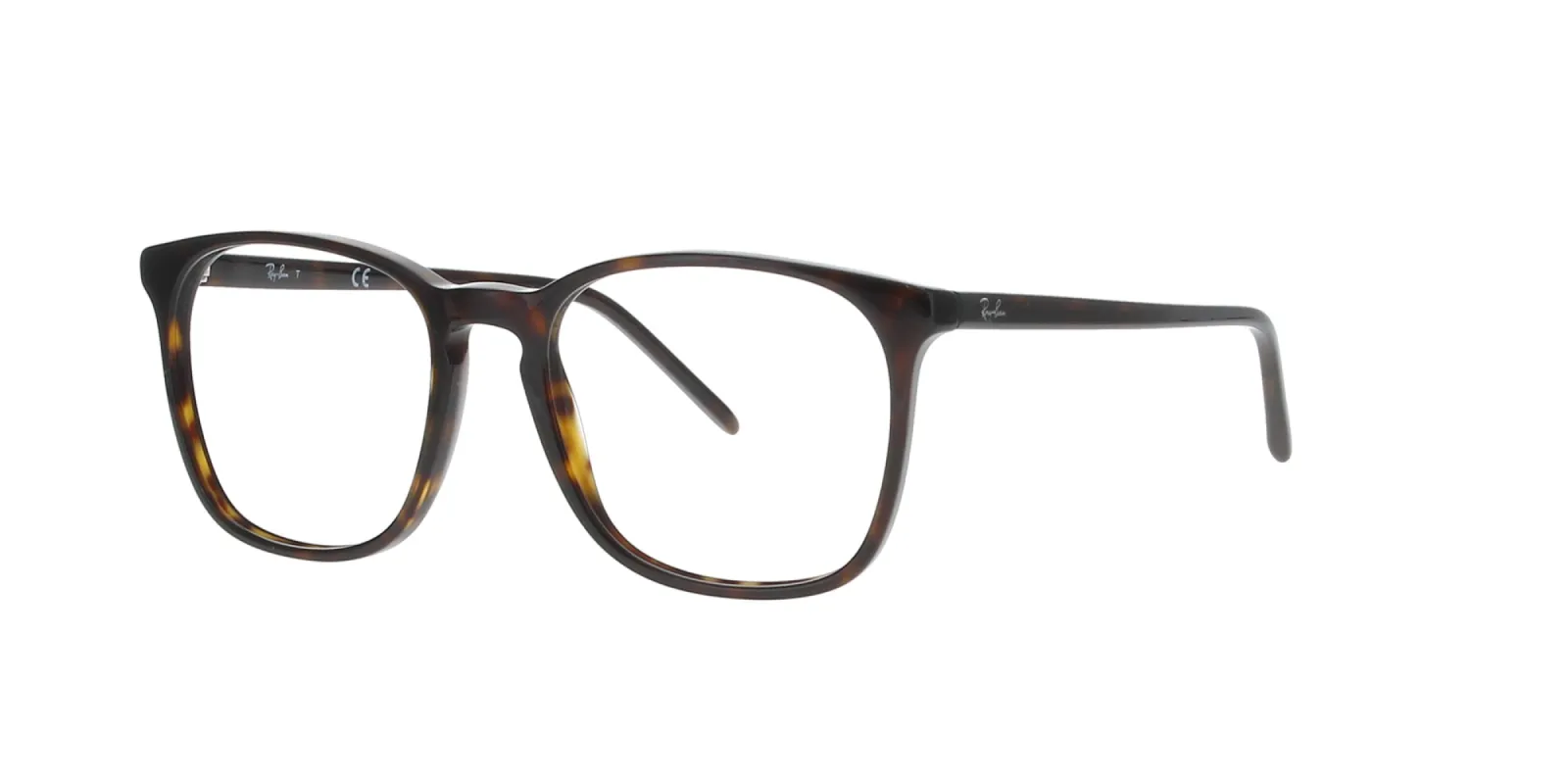 Square Havana Rayban Frame sold by Fashion Eyewear