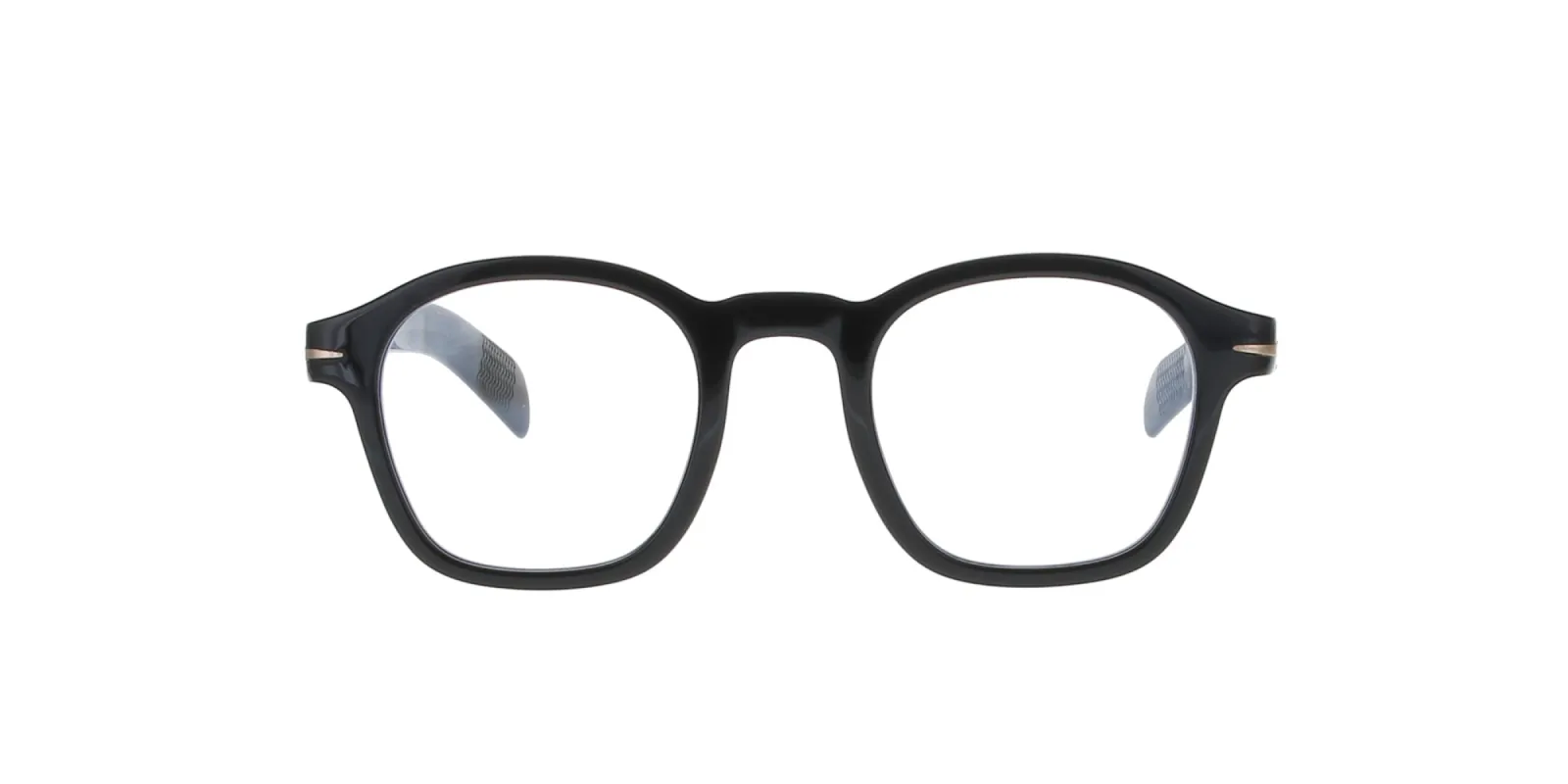 Shiny Black David Beckham Frame sold by Fashion Eyewear