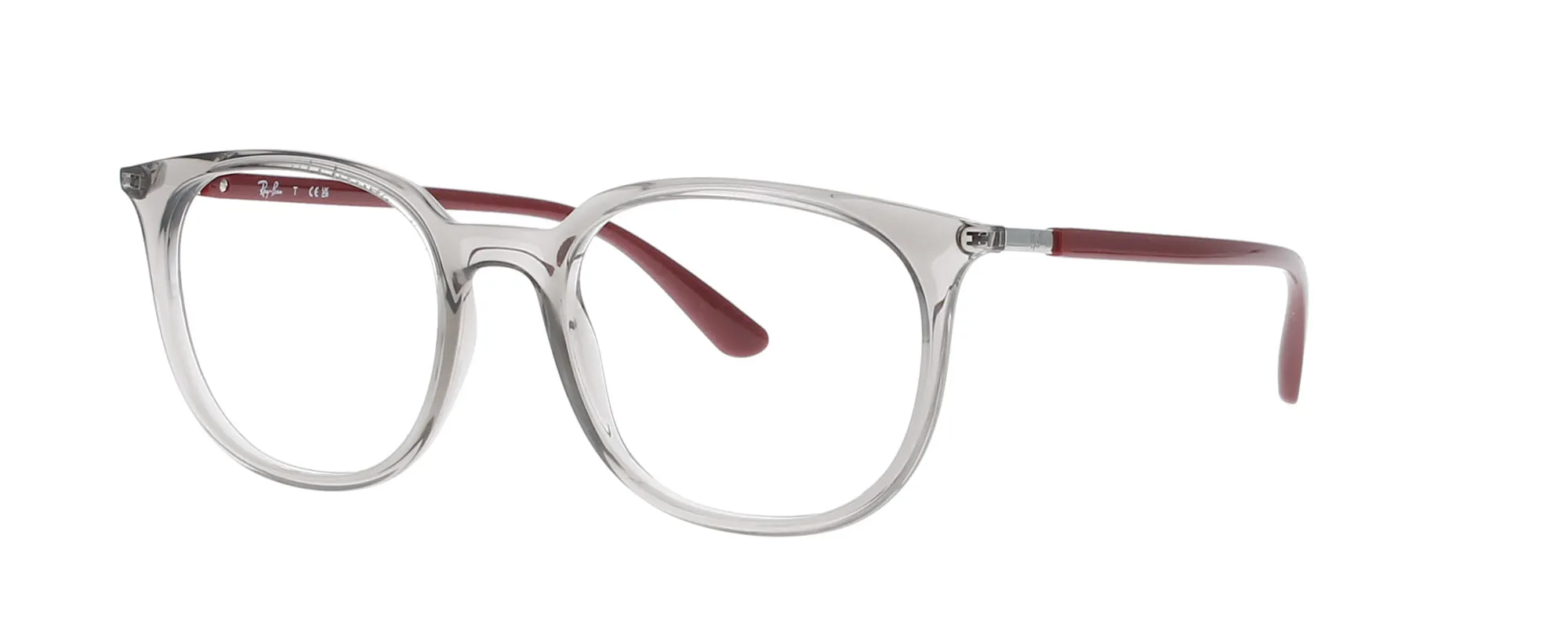 Preloved Transparent Grey Rayban Frame sold by Fashion Eyewear