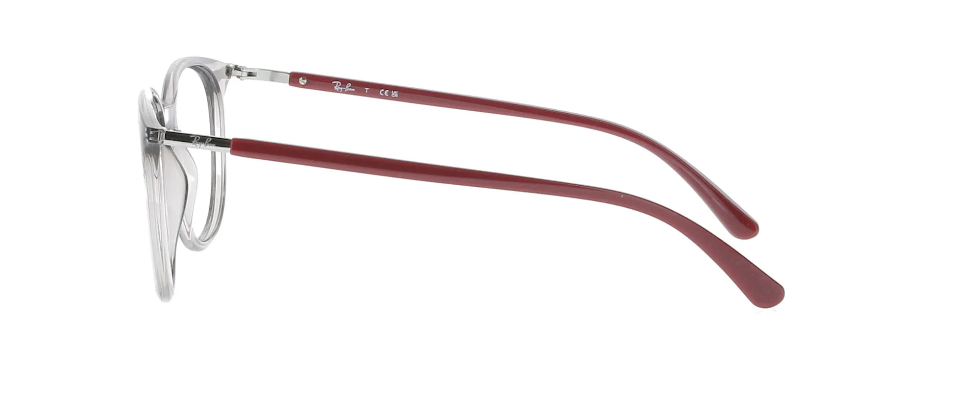 Preloved Transparent Grey Rayban Frame sold by Fashion Eyewear product image thumbnail 3