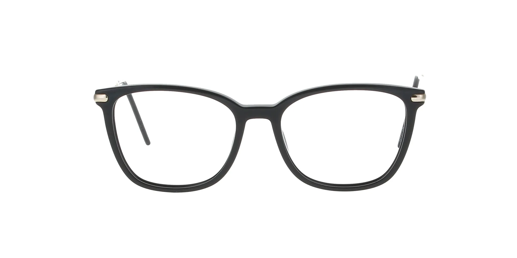 Glossy Black and Gold Tommy Hilfiger Frame sold by Fashion Eyewear product image thumbnail 2