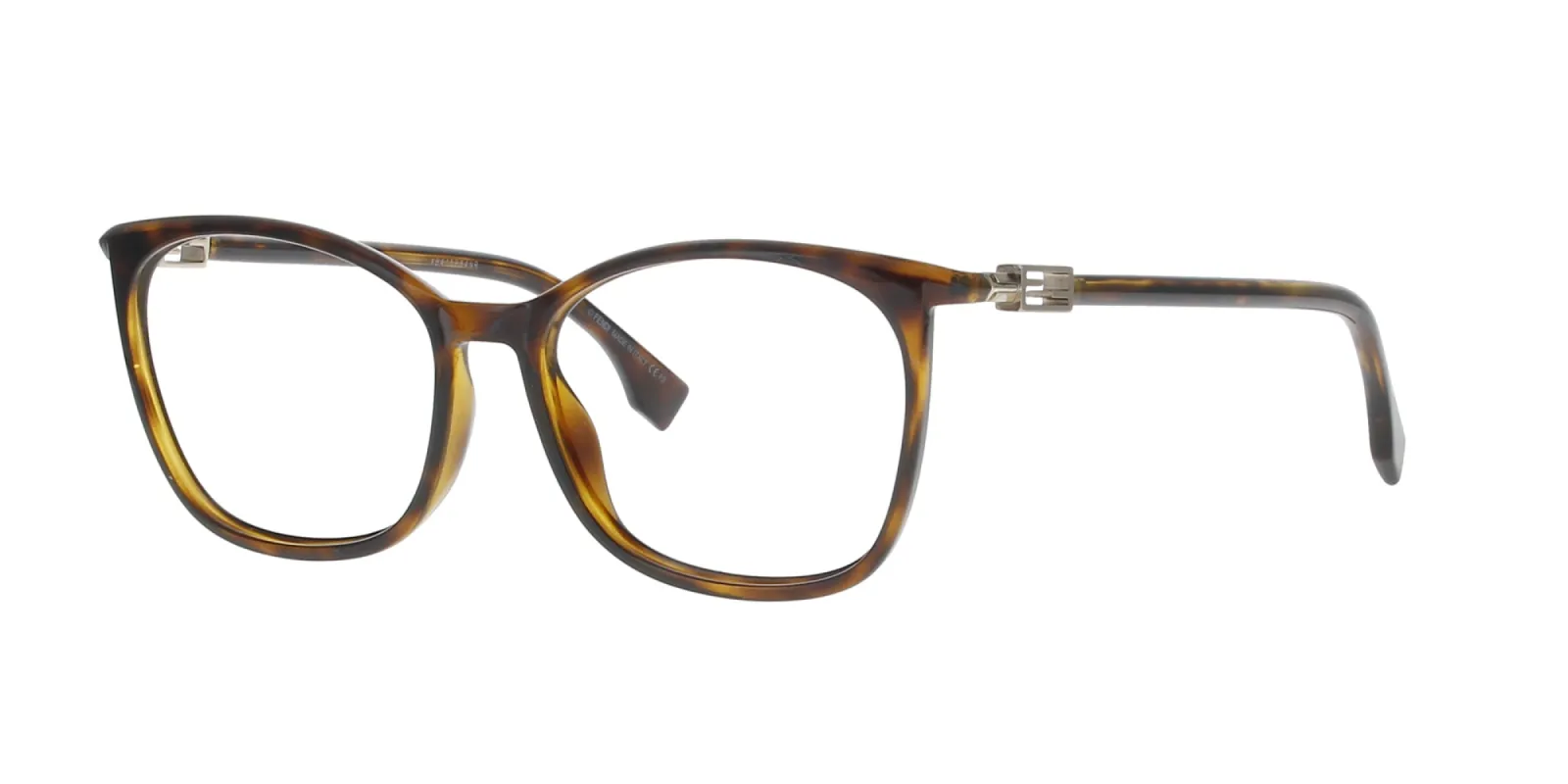Square Havana Fendi Frame sold by Fashion Eyewear