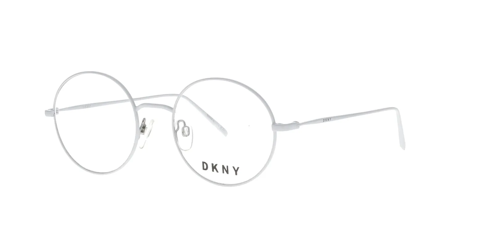 White Round Metal DKNY Frame made by Fashion Eyewear