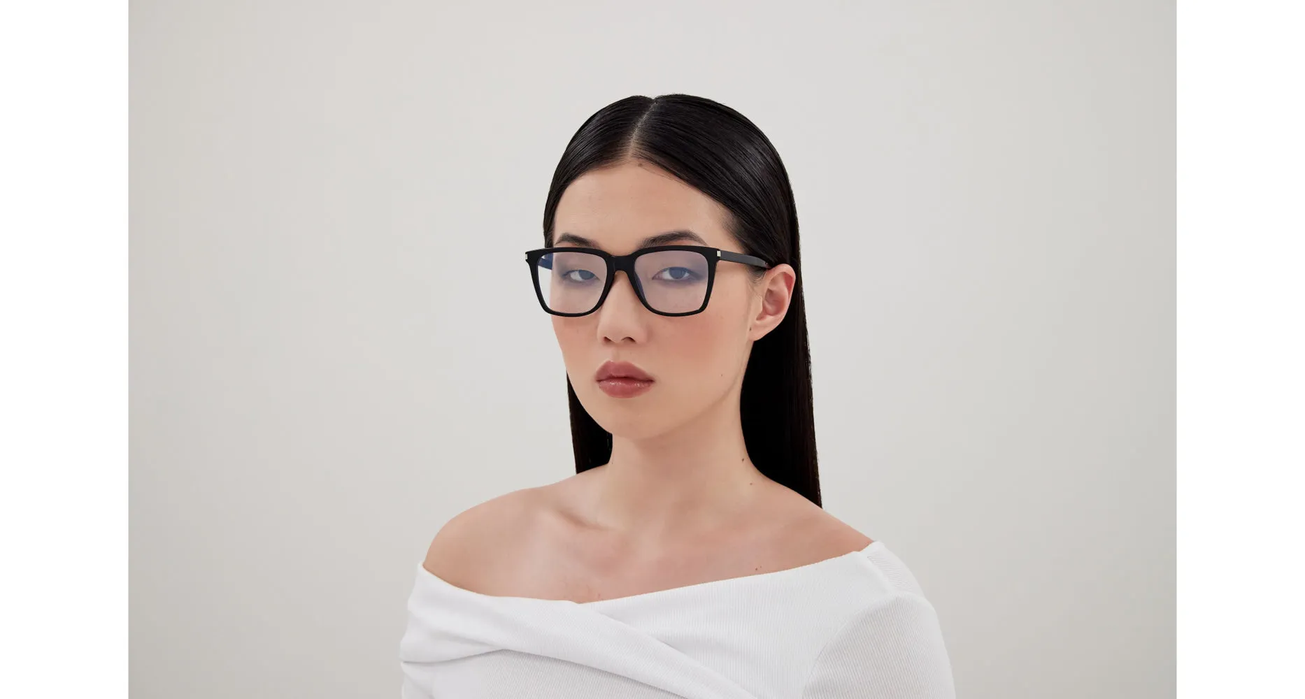 Saint Laurent SL 717 SLIM sold by Fashion Eyewear product image thumbnail 3