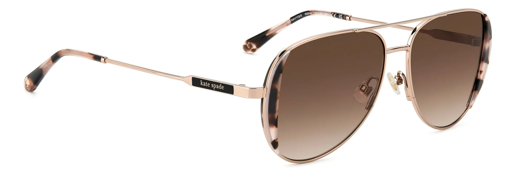 Kate Spade KS Navy/G/S sold by Fashion Eyewear product image thumbnail 3