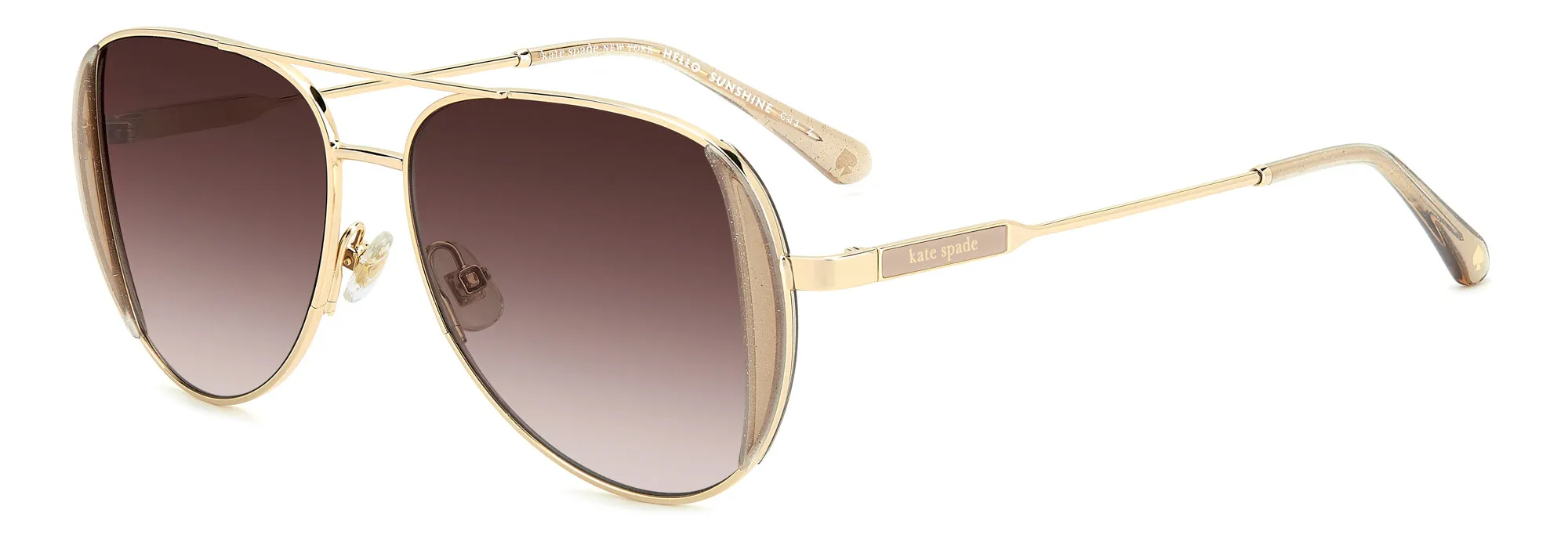 Kate Spade KS Navy/G/S sold by Fashion Eyewear product image thumbnail 5
