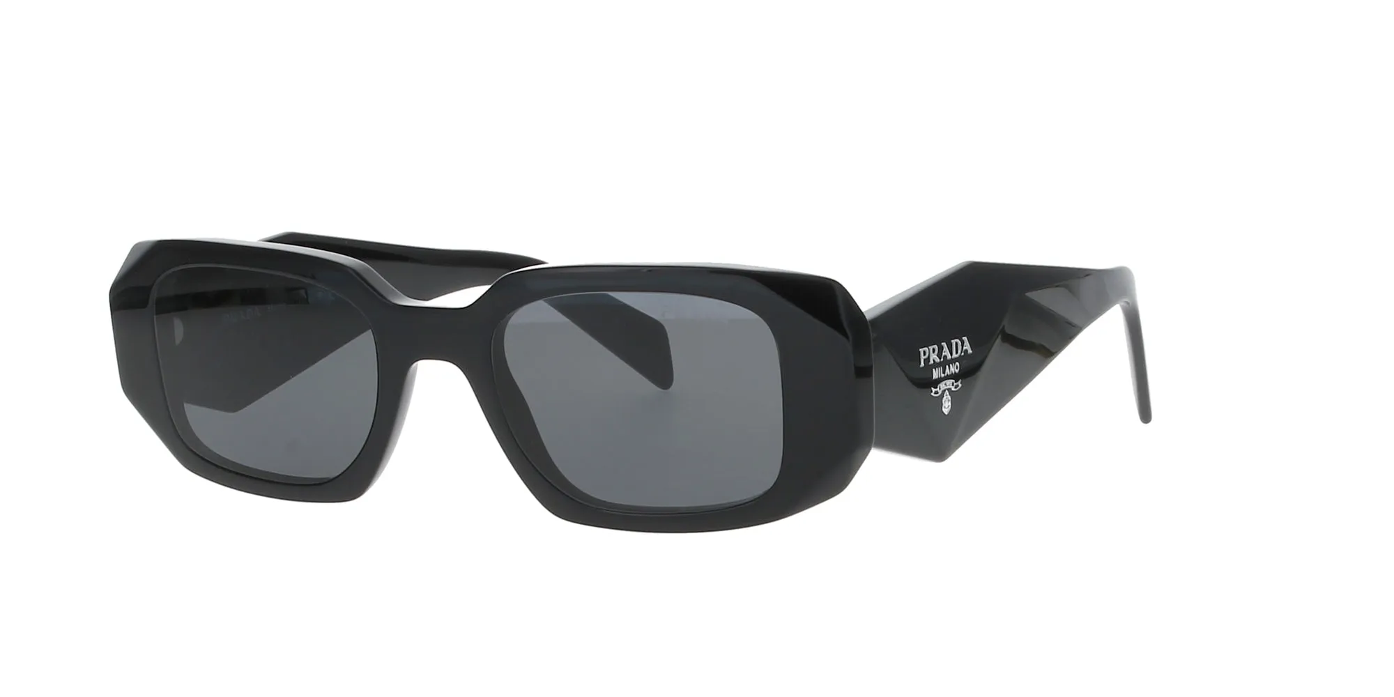 Bold Black Prada Sunglasses sold by Fashion Eyewear