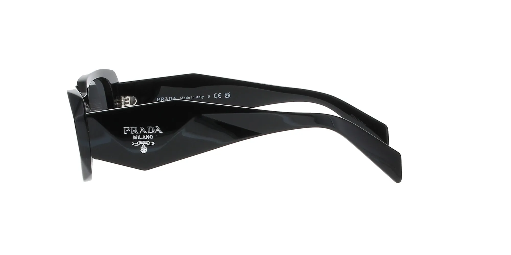 Bold Black Prada Sunglasses sold by Fashion Eyewear product image thumbnail 3