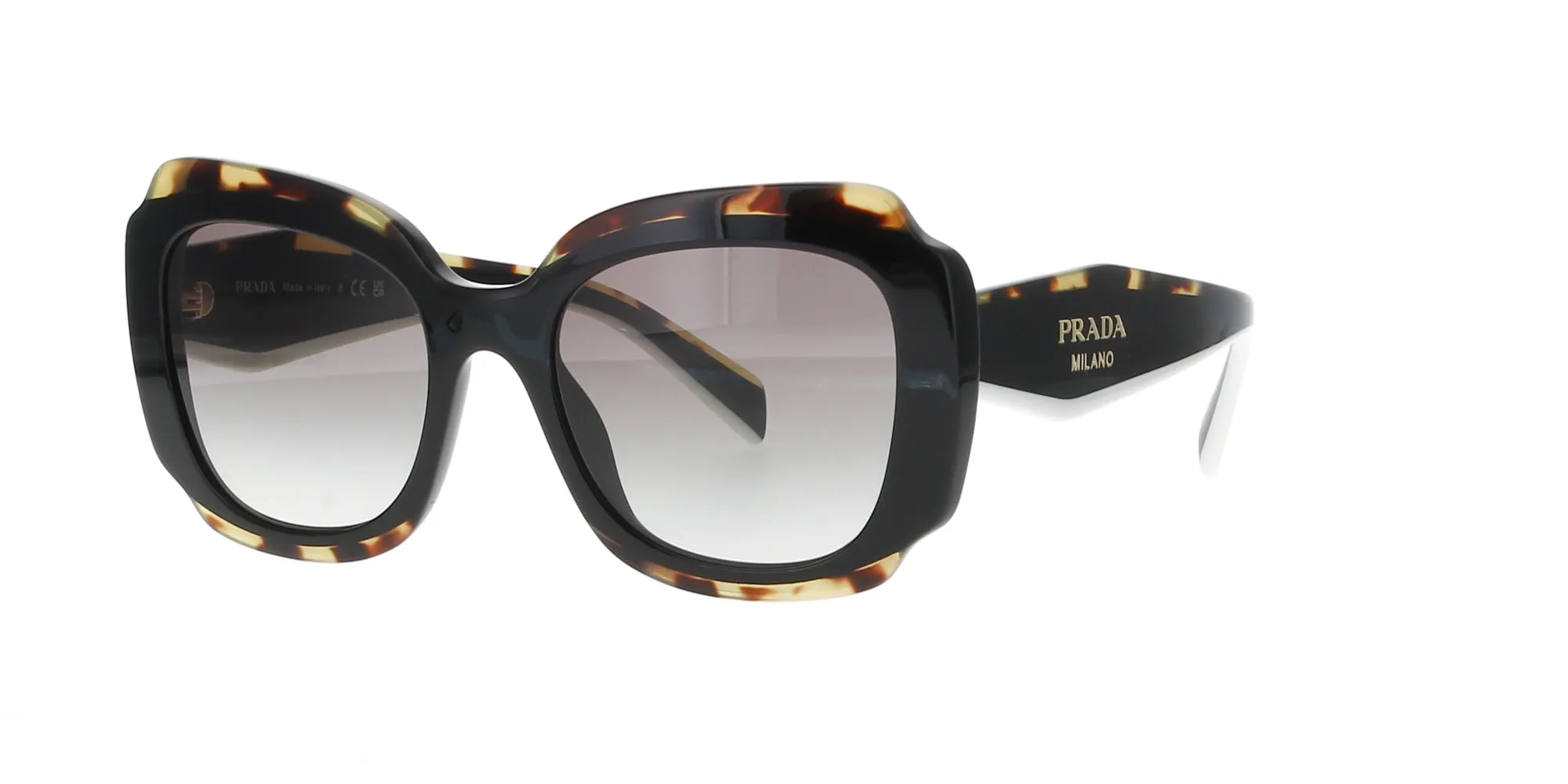 Black and Havana Prada Sunglasses sold by Fashion Eyewear