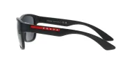Matte Black Prada Linea Rossa Sunglasses sold by Fashion Eyewear
