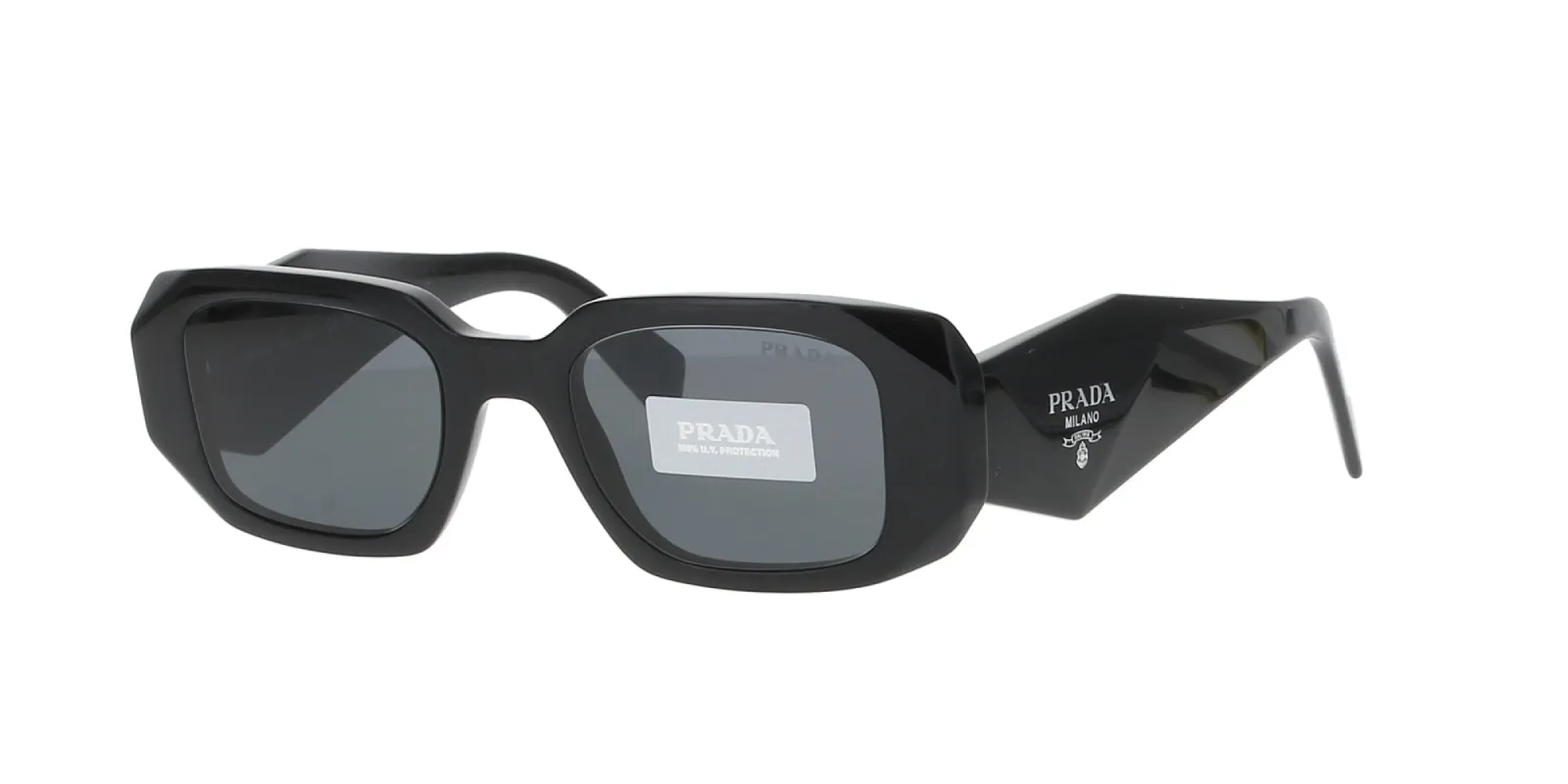 Bold Black Prada Sunglasses sold by Fashion Eyewear