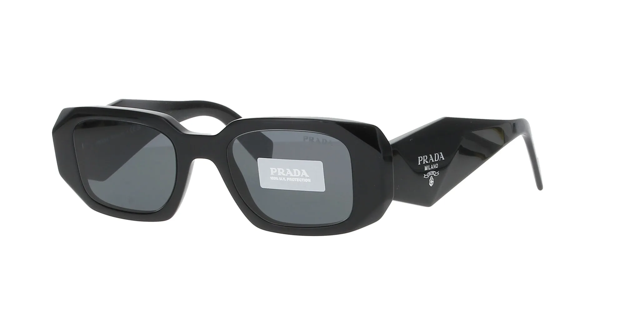 Bold Black Prada Sunglasses sold by Fashion Eyewear