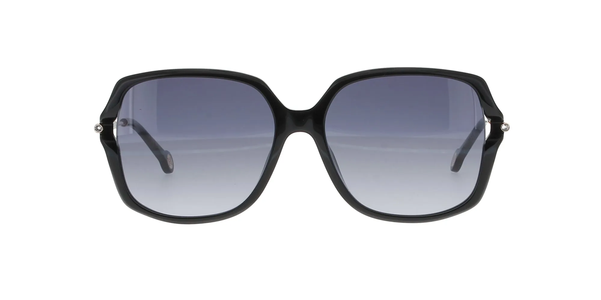 Black Square Oversized Carolina Herrera Sunglasses sold by Fashion Eyewear product image thumbnail 2