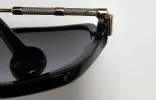 Black Square Oversized Carolina Herrera Sunglasses sold by Fashion Eyewear