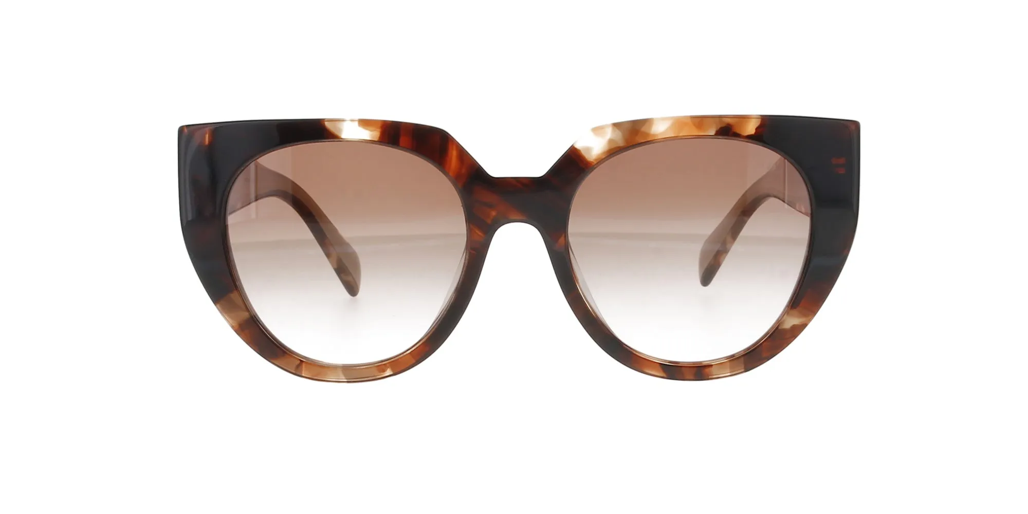 Cat-Eye Caramel Tortoise/Powder Prada Sunglasses sold by Fashion Eyewear product image thumbnail 2