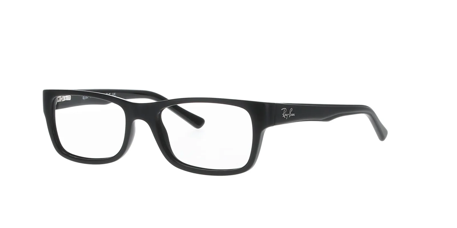 Matt Black Rectangle Rayban Frame sold by Fashion Eyewear