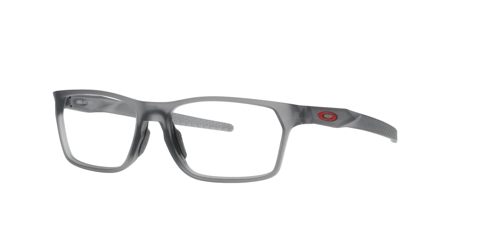 Satin Grey Smoke Oakley Hex Jector Frame sold by Fashion Eyewear