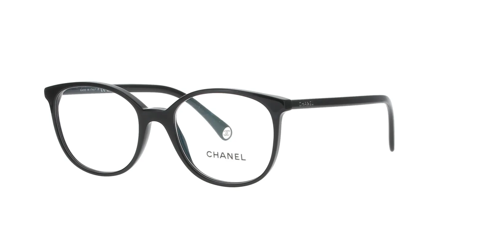 Shiny Black Chanel Pantos Frame sold by Fashion Eyewear